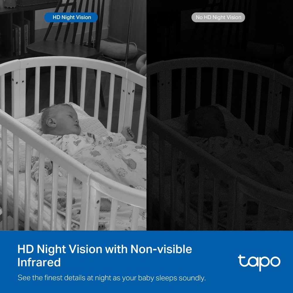 Tapo C200P2 2-Pack Full HD Indoor Security Camera Pet Camera House Security