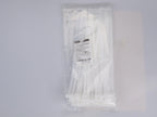 100 Pack Black Plastic Cable Ties 300mm×3.6mm Heavy Duty Strong Nylon Premium Self Locking 12 inch/30 cm Long Zip Tie Wraps