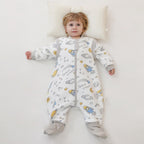 Baby Sleeping Bag with Feet, 2.0 Tog, Removable Sleeves 6-18 months
