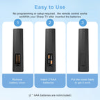 Replacement Voice Remote Control for Google Chromecast 4k Snow Streaming Media Player,Remote for Chromecast with Google TV HD/4K,Voice Remote Controls Replacement(Remote Control Only)