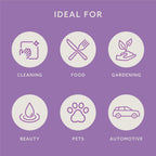 by Amazon Disposable Vinyl Gloves, Powder-free, Latex-free, Size S, Pack of 100, Transparent