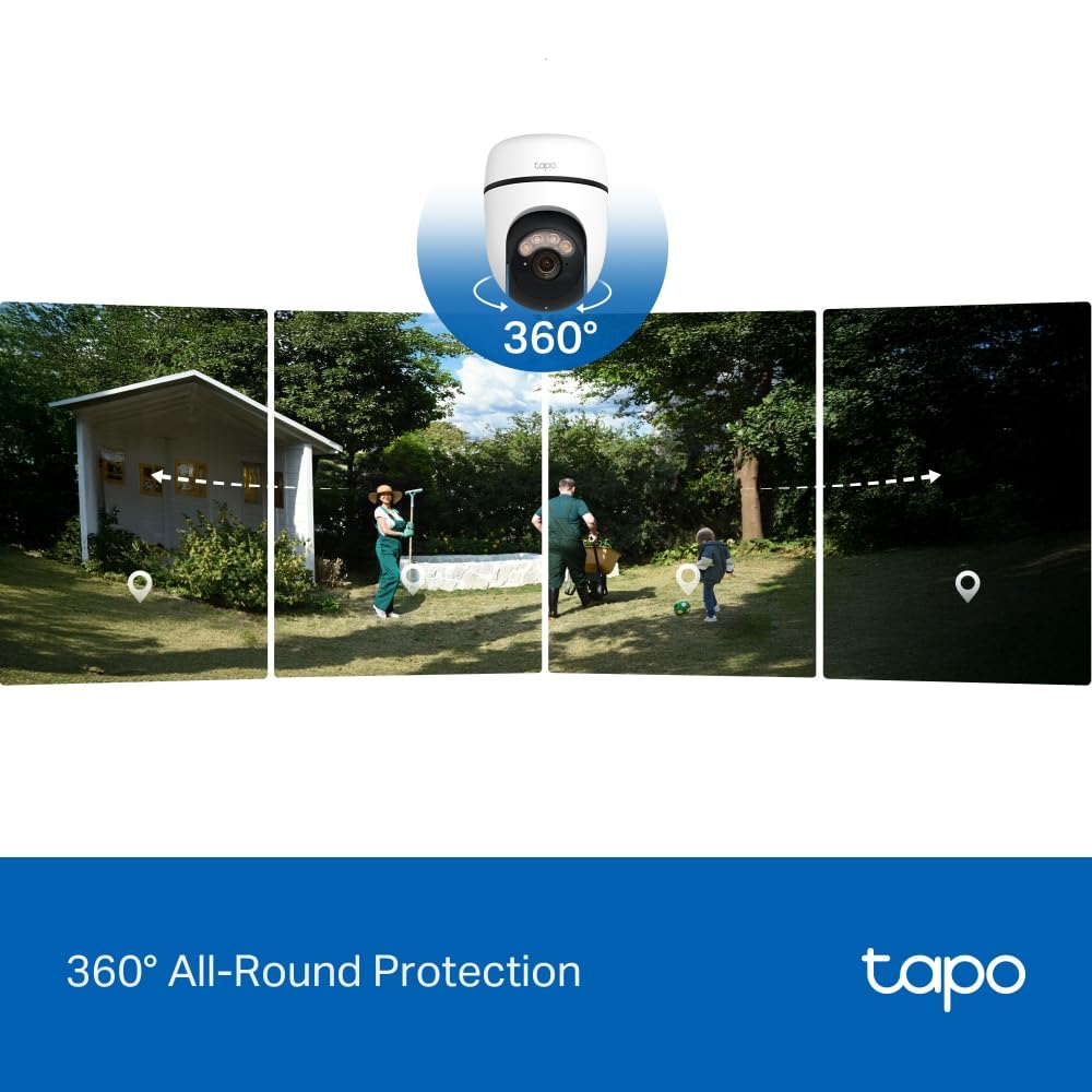 Tapo C615F KIT 2K 3MP Solar Floodlight Outdoor Security Camera Wireless