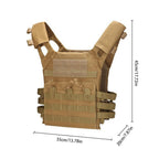 Tactical Vest Combat Fishing Hiking Hunting Men and Women Airsoft Vest