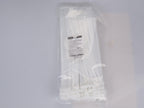 100 Pack Black Plastic Cable Ties 300mm×3.6mm Heavy Duty Strong Nylon Premium Self Locking 12 inch/30 cm Long Zip Tie Wraps