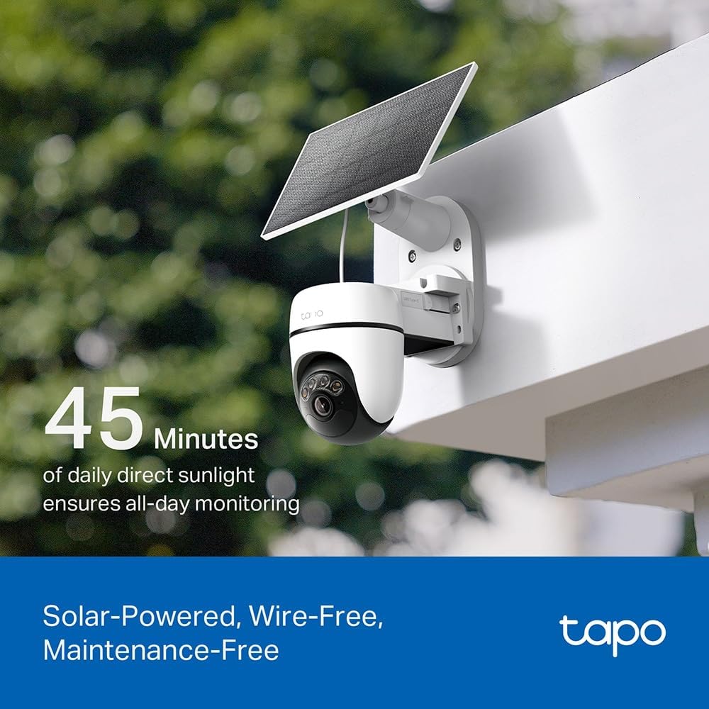 Tapo C615F KIT 2K 3MP Solar Floodlight Outdoor Security Camera Wireless