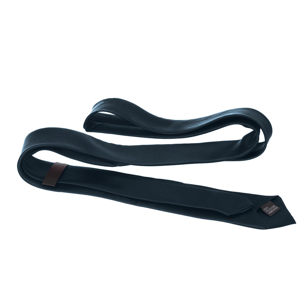 Trimming Shop 5cm Slim Skinny Solid Colour Necktie for Mens