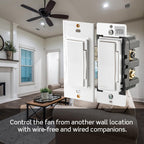Leviton Decora Smart Switch, Wi-Fi, D315S-1RW, White