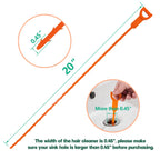 Drain Snake Hair Clog Remover - Shower Sink Unclogger Tool