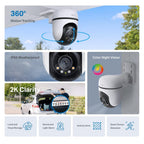 Tapo C615F KIT 2K 3MP Solar Floodlight Outdoor Security Camera Wireless