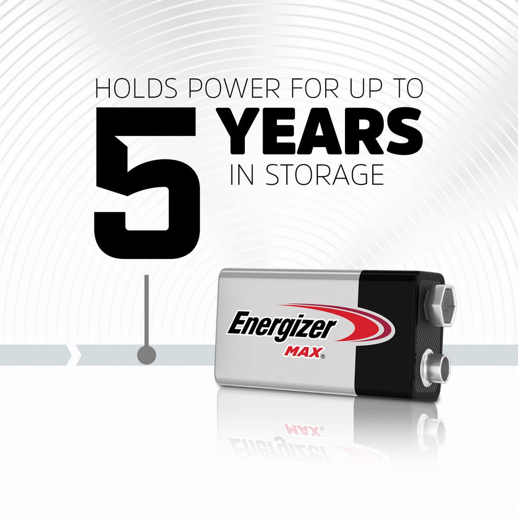 Energizer Max D Batteries (4 Pack) - 1.5V Battery LR20 - Long Lasting Power