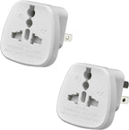Gadgets Hut UK - 2 x UK to Australia Travel Adapter, Plug for visitors from UK to Australia, China and New Zealand (Pack of 2)