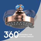 High Pressure Shower Head, HOPOPRO 5-Mode Fixed Showerhead, NBC Recommended