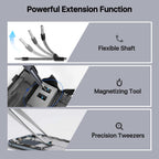 AXTH 25-in-1 Small Precision Screwdriver Set, Professional Magnetic Mini Repair Tool Kit for Phone, Computer, Watch, Laptop, Macbook, Ring Doorbell, Eyeglass, Electronic, [Bearing Steel] Screw Driver