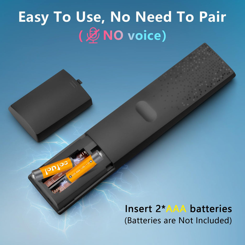 for JVC-TV-Remote-Control, Universal Replacement RM-C3338 for JVC Smart TV