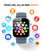 Smart Watch for Men Women- Answer/Make Call, 2026 IP68 Waterproof Fitness Tracker Watch with Sleep Step Counter Activity Smartwatch for Samsung Android iPhone iOS (Deep Burgundy, 1.83)