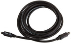 Amazon Basics Toslink Optical Audio Cable for Sound Bar, Home Theatre, 1 m, Black