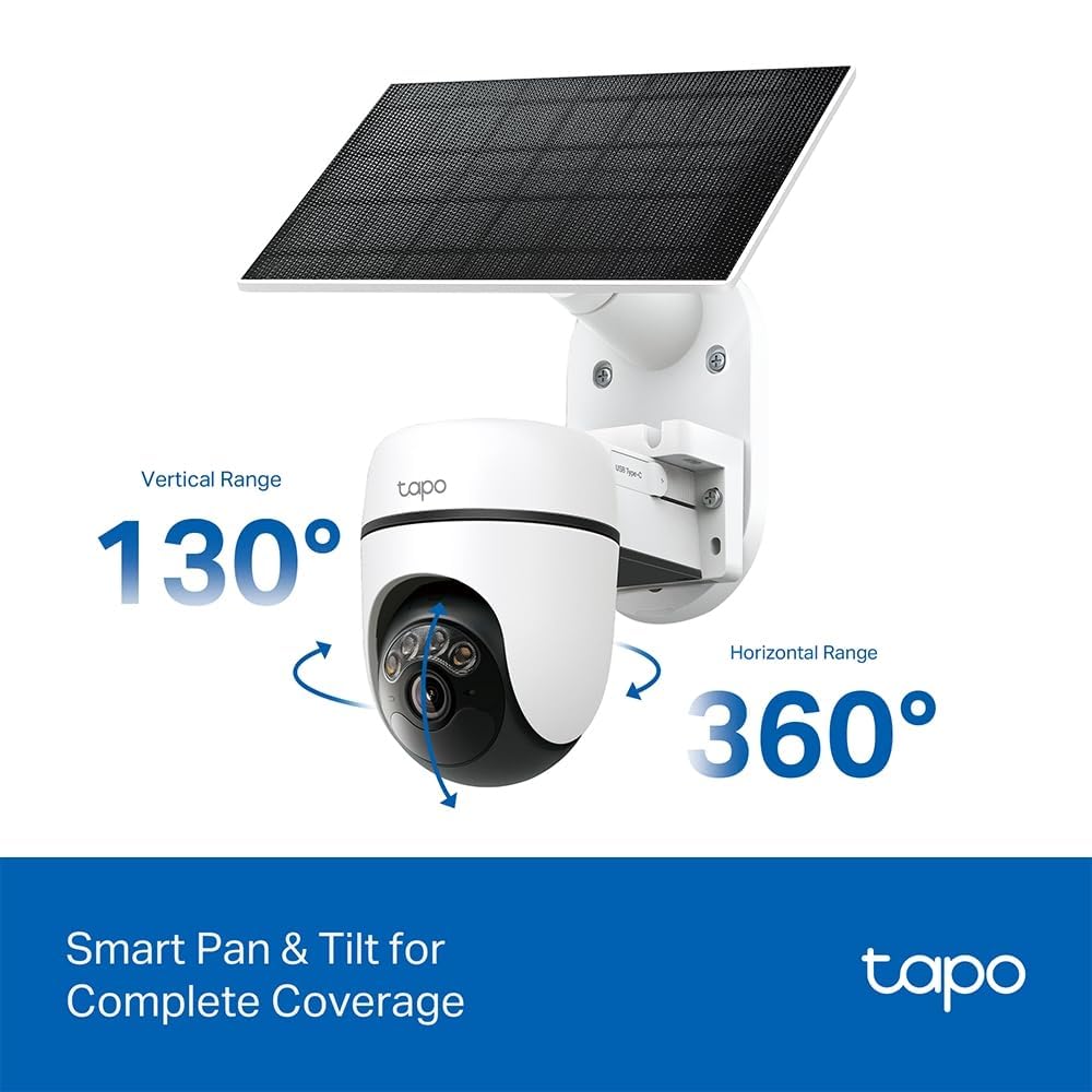 Tapo C615F KIT 2K 3MP Solar Floodlight Outdoor Security Camera Wireless