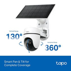 Tapo C615F KIT 2K 3MP Solar Floodlight Outdoor Security Camera Wireless