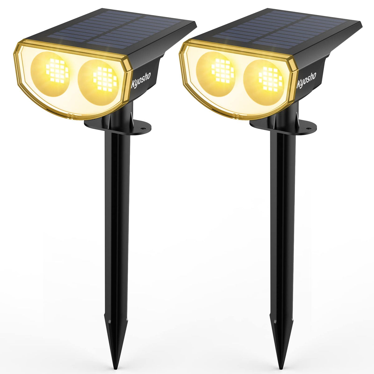 Kyosho Solar Halloween Decorations Outdoor Halloween Lights Outdoor 2 Pack