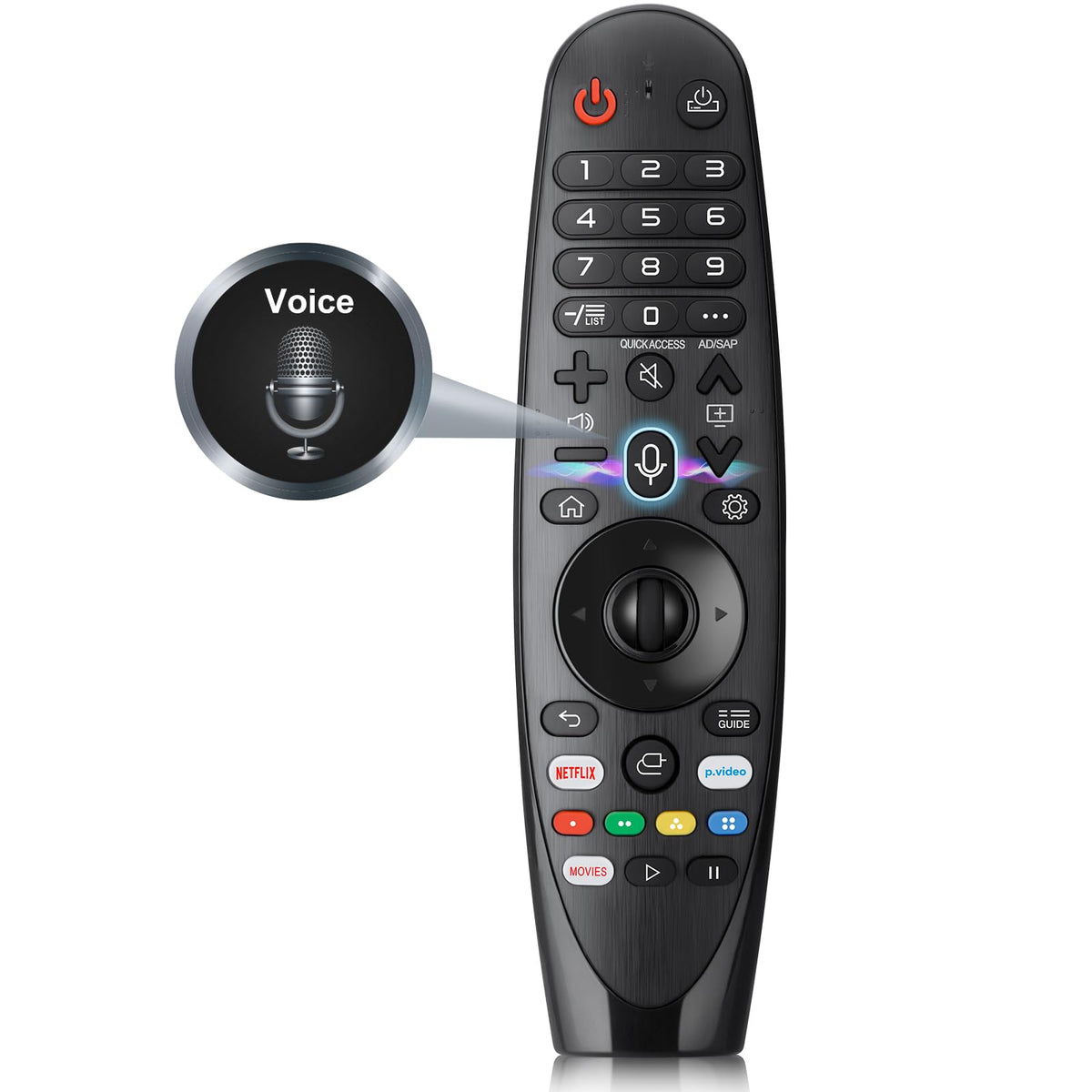 for Toshiba Remote Control T-8561, Universal for Toshiba Smart TVs
