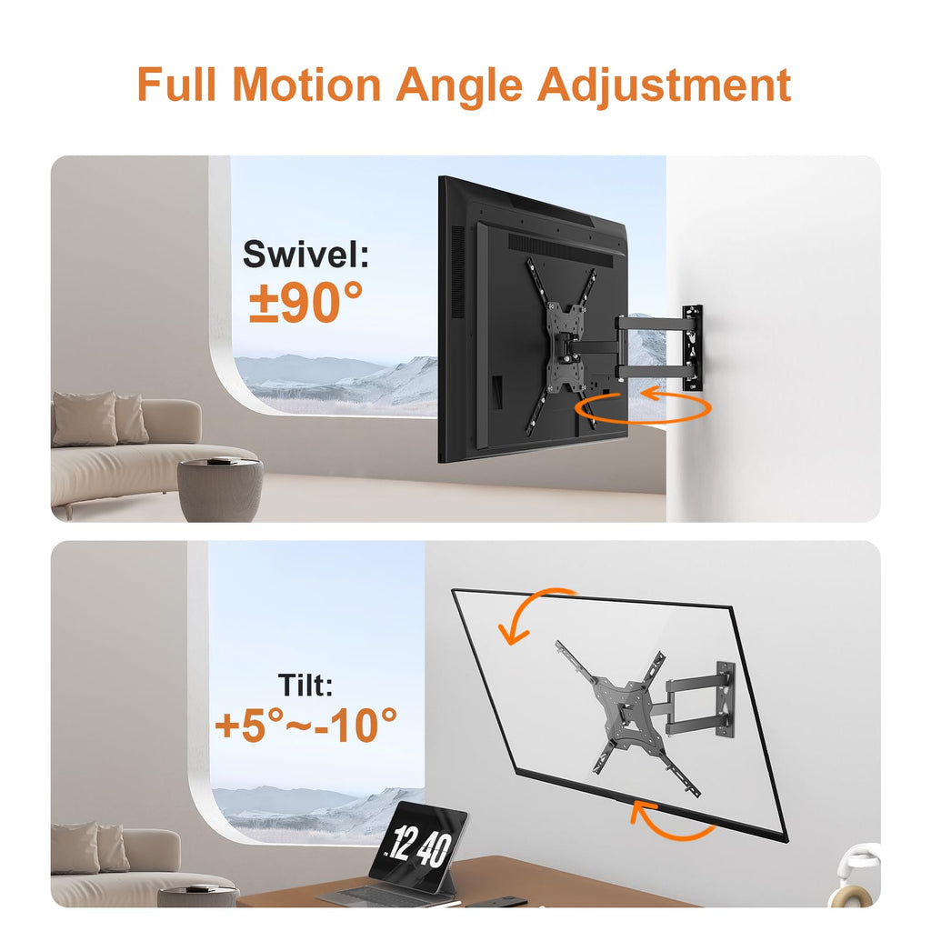 GRIFEMA Tilt TV Wall Bracket for 26 to 65 Inch TVs