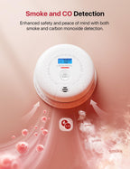 X-Sense Smoke Detector and Carbon Monoxide Detector, SC01, 1-Pack