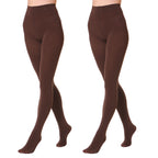 EVERSWE 2 Pairs Pack Women's Opaque Tights