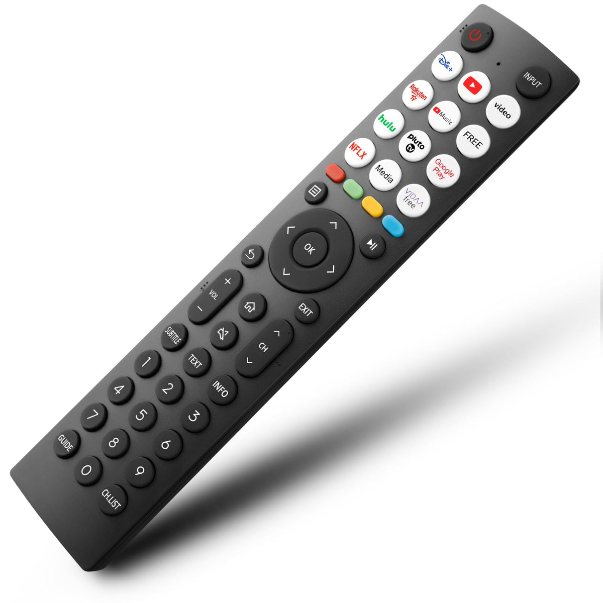 for JVC-TV-Remote-Control, Universal Replacement RM-C3338 for JVC Smart TV