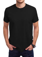 Love My Fashions Mens Plain T Shirt Crew Neck & Short Sleeve Cotton Tops for Men