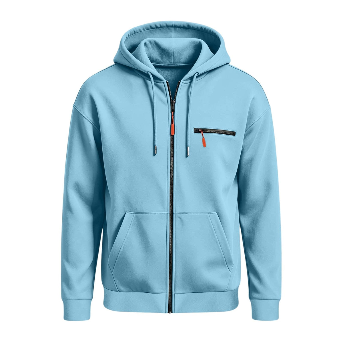 Hoodies for Men Uk Oversized Pullover Hoodie Casual Sweatshirts Slim Fit Jacket with Drawstring Hood and Pocket Streetwear Hoody Top Winter Jumper