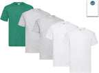 Fruit of the Loom Men's T-Shirt Iconic Tee, Lightweight Ringspun Tee, 5 Pack
