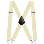 Aomig Mens Braces, Mens Suspenders with Strong Metal Clips, 3.5cm Wide Heavy Duty Suspenders for Men Women Business Wedding Casual