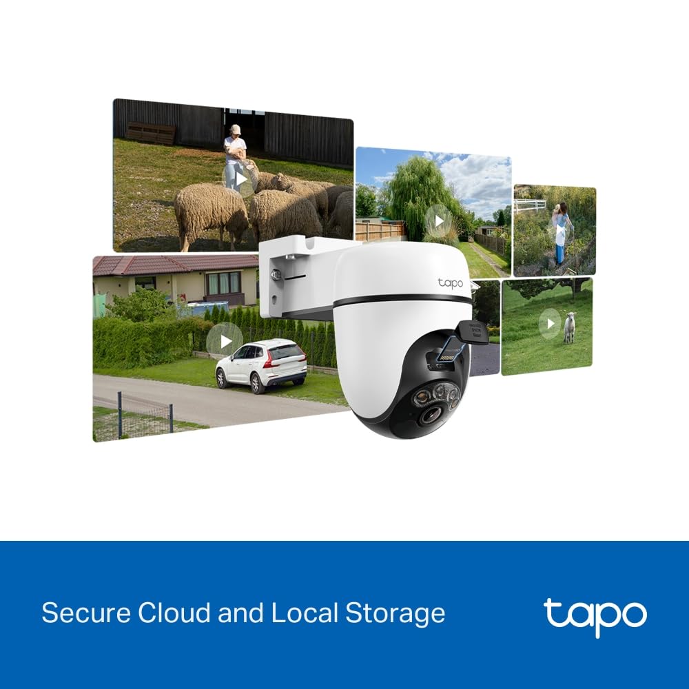 Tapo C615F KIT 2K 3MP Solar Floodlight Outdoor Security Camera Wireless