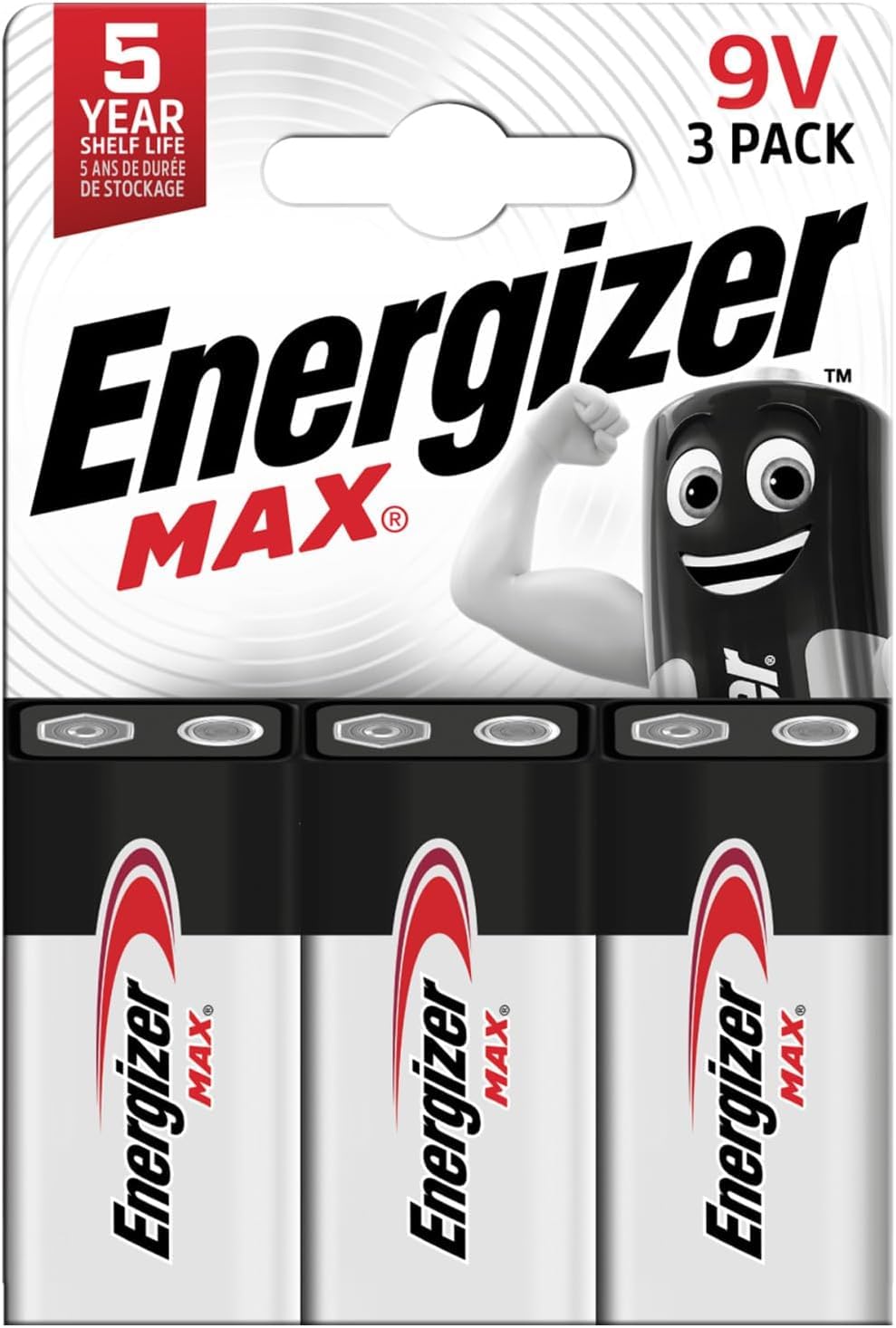 Energizer Max D Batteries (4 Pack) - 1.5V Battery LR20 - Long Lasting Power