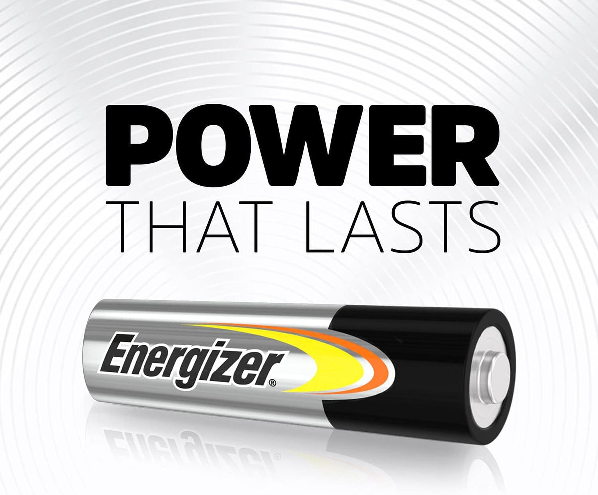 Energizer Alkaline Power - AA Batteries (32 Pack) Up To 50% Longer Lasting