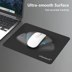 cimetech Mouse Mat, Gaming Mouse Pad, Ultra Thin Portable Mousepad, Black