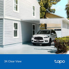 Tapo C615F KIT 2K 3MP Solar Floodlight Outdoor Security Camera Wireless