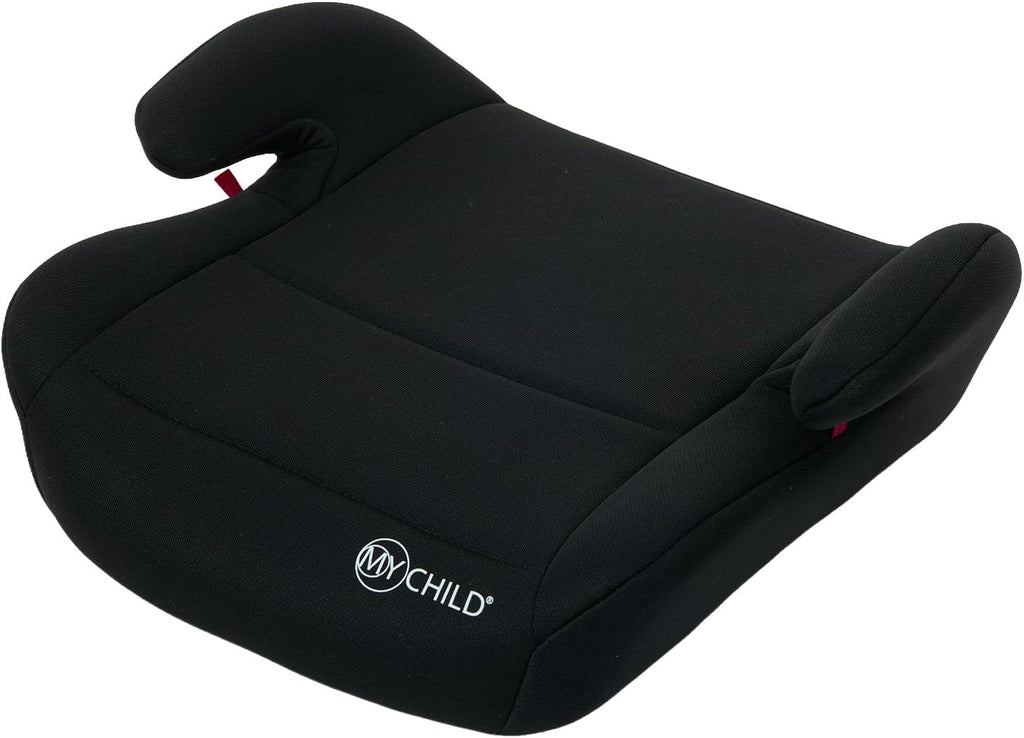 MyChild Brundle Group 2/3 Booster Car Seat Black., Backless Booster Seat. Lightweight 700g. From 15kg to 36kg Approx. 4 - 12 Years