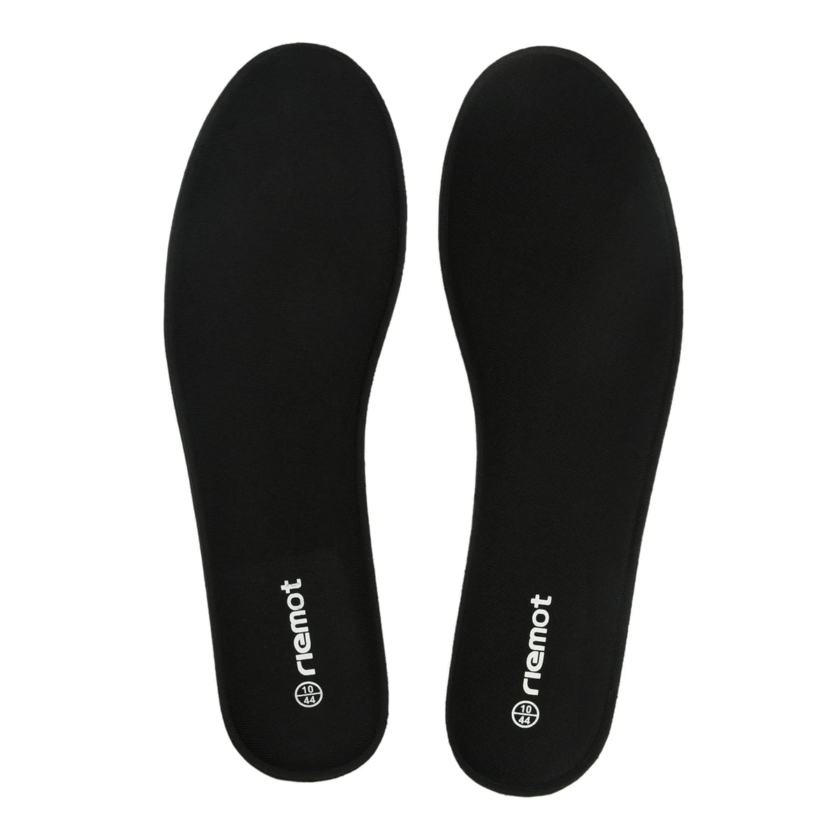 riemot Memory Foam Insoles for Men and Women - Replacement Shoe Inserts Comfort Cushioning for Sports Shoes, Trainers, Sneakers, Work Boots and Walking Shoes, Black with Yellow Base, UK8 / EU42