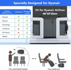 Taygeer Ryanair Cabin Bags 40x30x20 Underseat, Travel Backpack Cabin Size