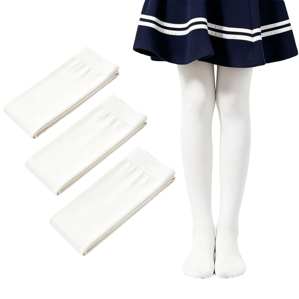 Girls Tights Microfiber Kids School Footed Soft Ballet Dance Pantyhose