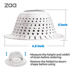 zaa Shower Drain Hair Catcher Bathtub Drain Strainer Sink Drain Protector