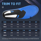 VALSOLE Thick Warm Wool Insoles for Men Women,Orthotic Insole,Arch SupportFor Insole,Plantar FasciitisInsole,for OverPronation,Flat Feet,Metatarsalgia,Heel Pain,Fleece Thermal Insoles(4-23cm,Brown)
