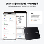UGREEN FineTrack Slim Wallet Tracker for Apple Find My (iOS only), 1.7mm