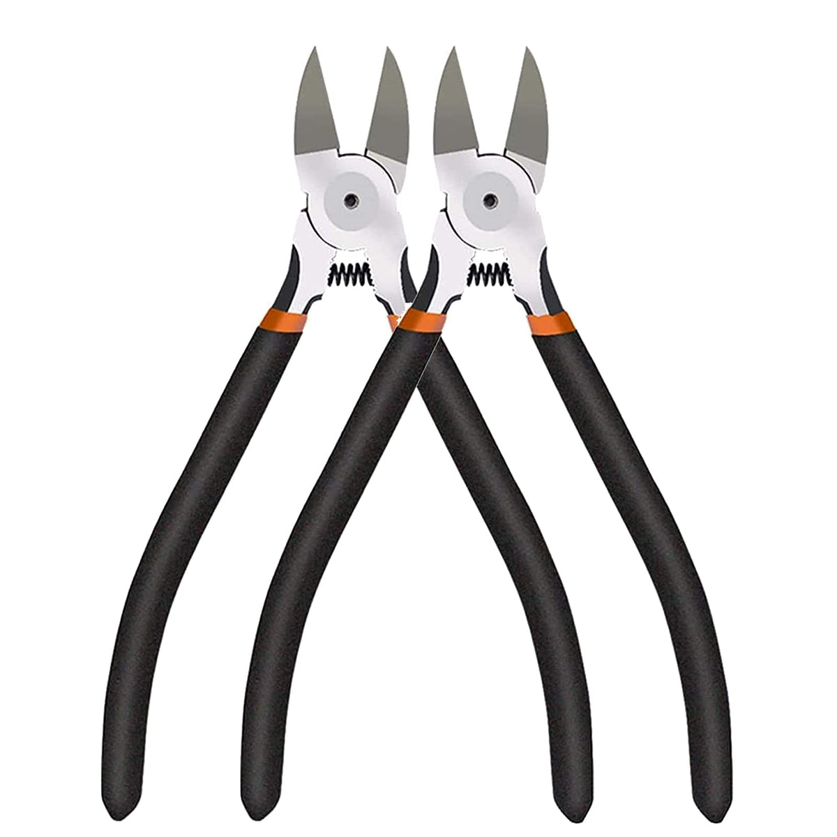 BOENFU Wire Cutters Heavy Duty Snips Flush Cut Side Cutters Pliers