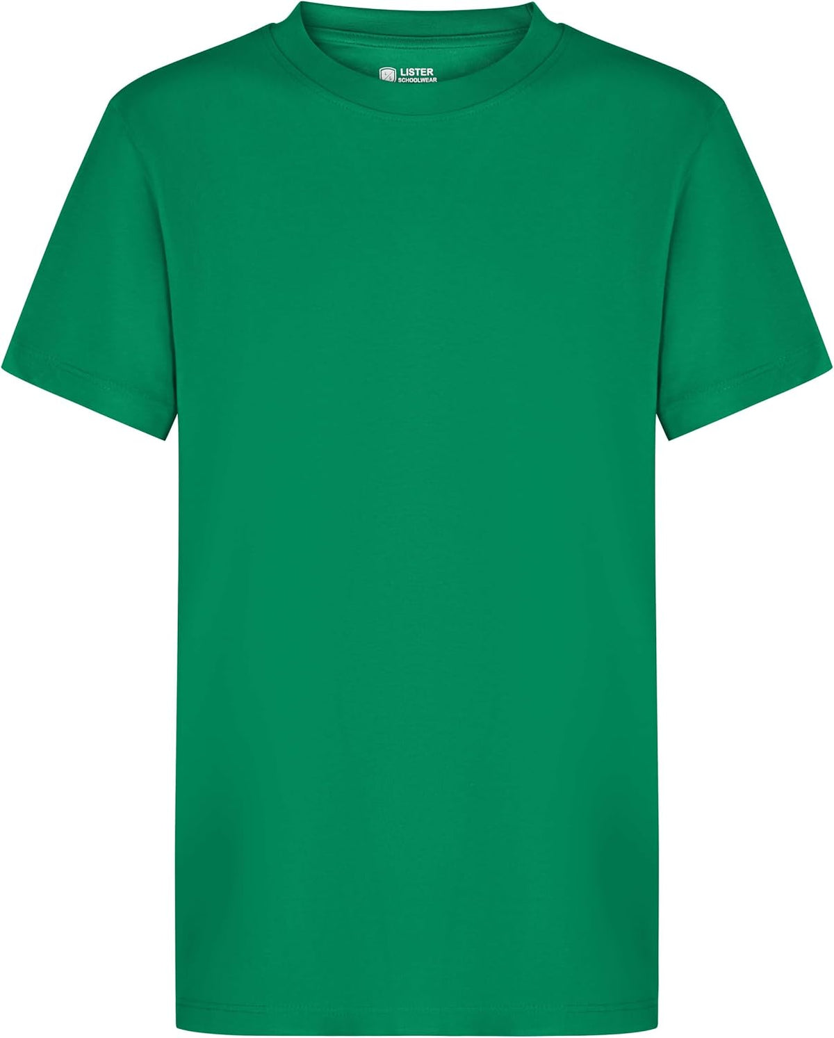 Plain Virgin T-Shirt for Children from 1 to 15 Years, 100% Cotton, Spun, Soft, Unisex, School Uniform P.E. Gym
