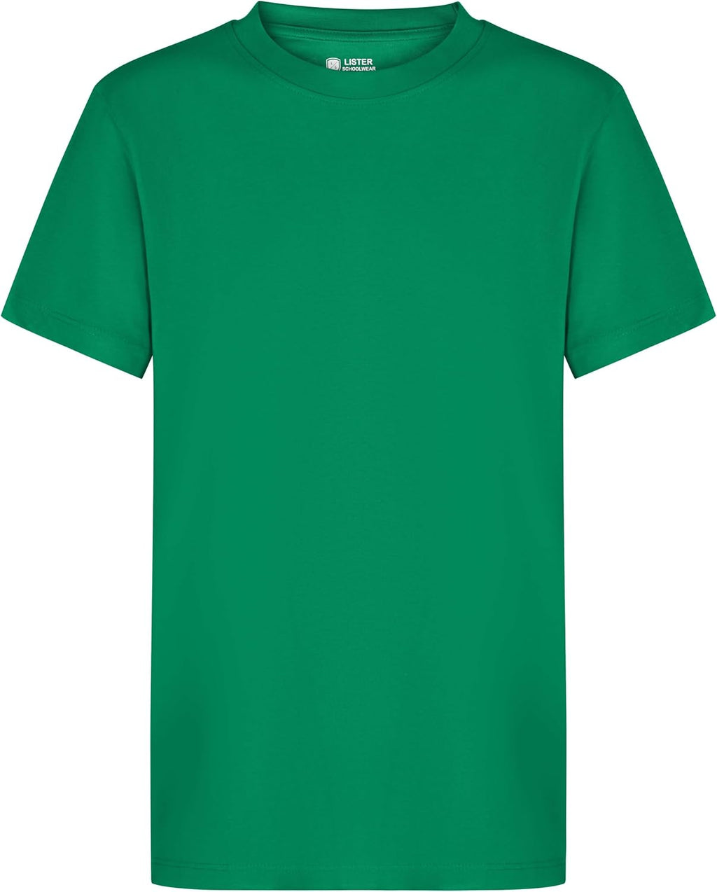 Plain Virgin T-Shirt for Children from 1 to 15 Years, 100% Cotton, Spun, Soft, Unisex, School Uniform P.E. Gym