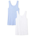 Amazon Essentials Women's Slim-Fit Vest, Pack of 2
