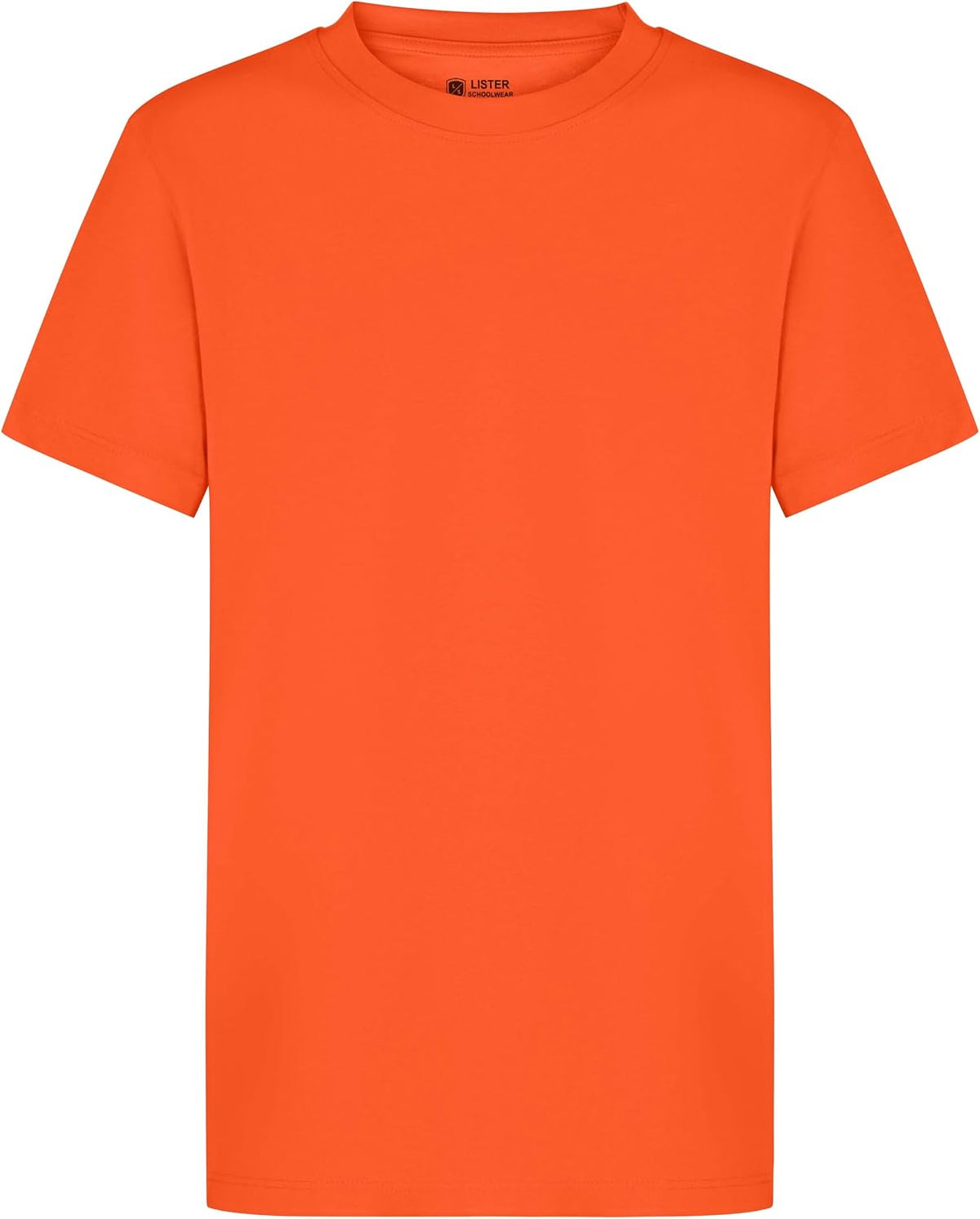 Plain Virgin T-Shirt for Children from 1 to 15 Years, 100% Cotton, Spun, Soft, Unisex, School Uniform P.E. Gym