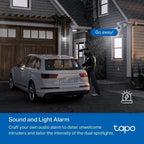 Tapo TP-Link C310 – Indoor Outdoor WiFi Surveillance Camera, 3MP Resolution, IP66 with Night Vision, Motion Detection and Instant Alarm, Control with iOS App, Android, Compatible with Alexa